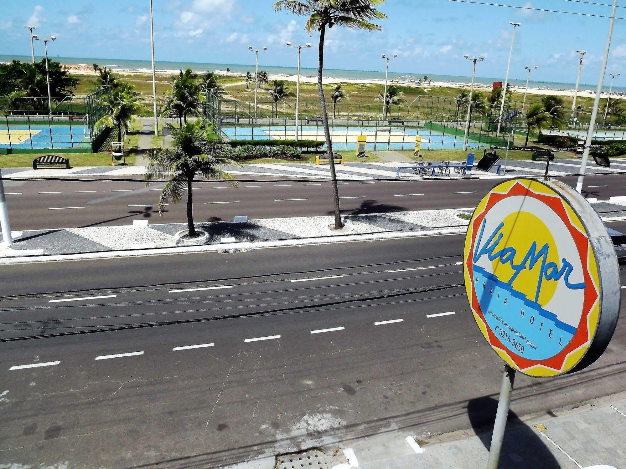Via Mar Praia Hotel Aracaju Eksteriør billede